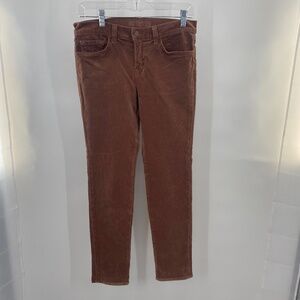 J Brand Skinny Leg Corduroy Jeans. Size 29 Or 8